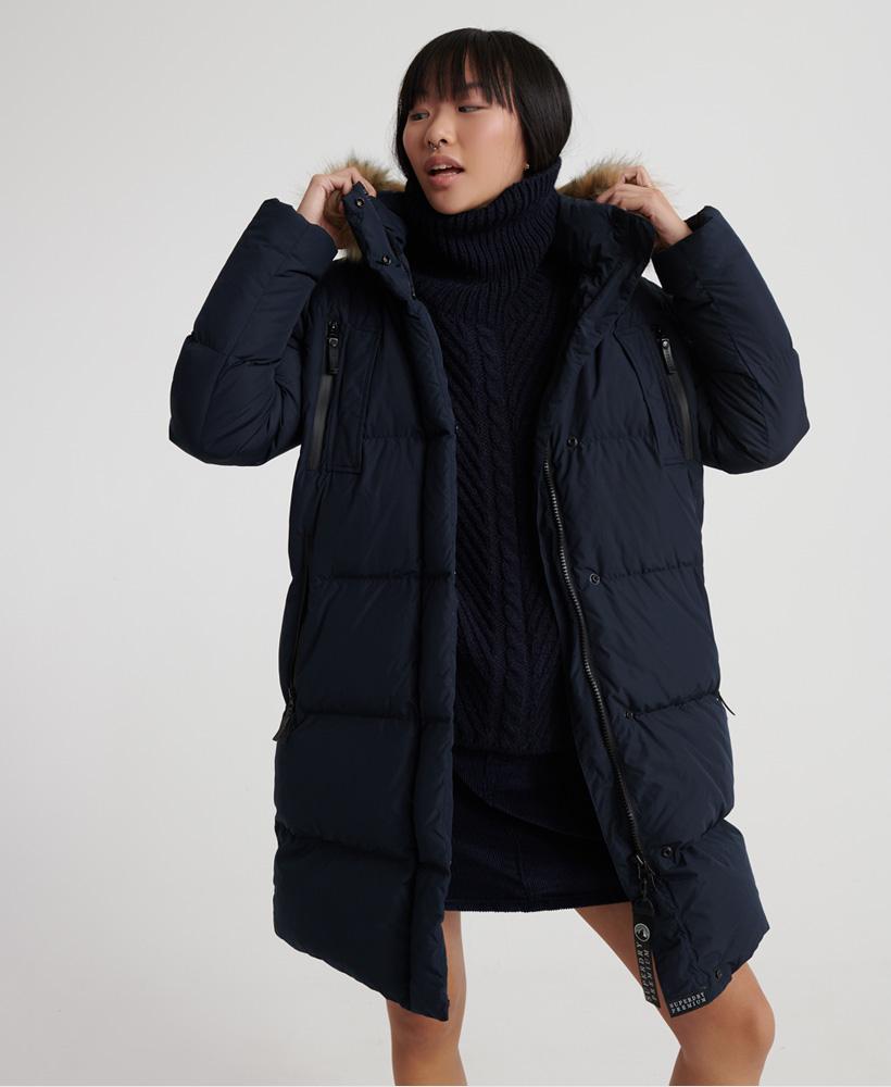 Louisa longline cheap puffer jacket