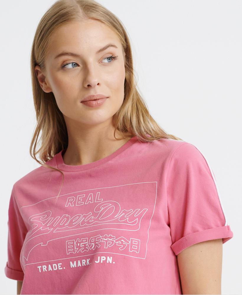Vl Outline Piping Boxy Tee Femme