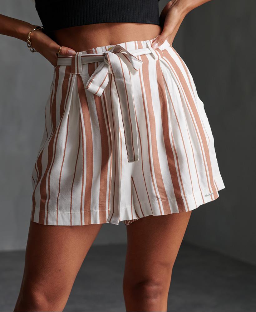 Desert Stripe Shorts Womens