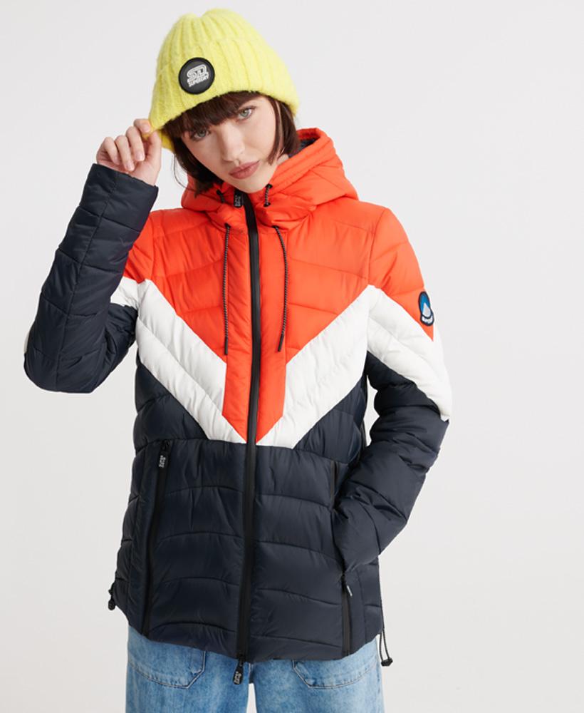 Colour Block Eclipse Padded Jacket Womens
