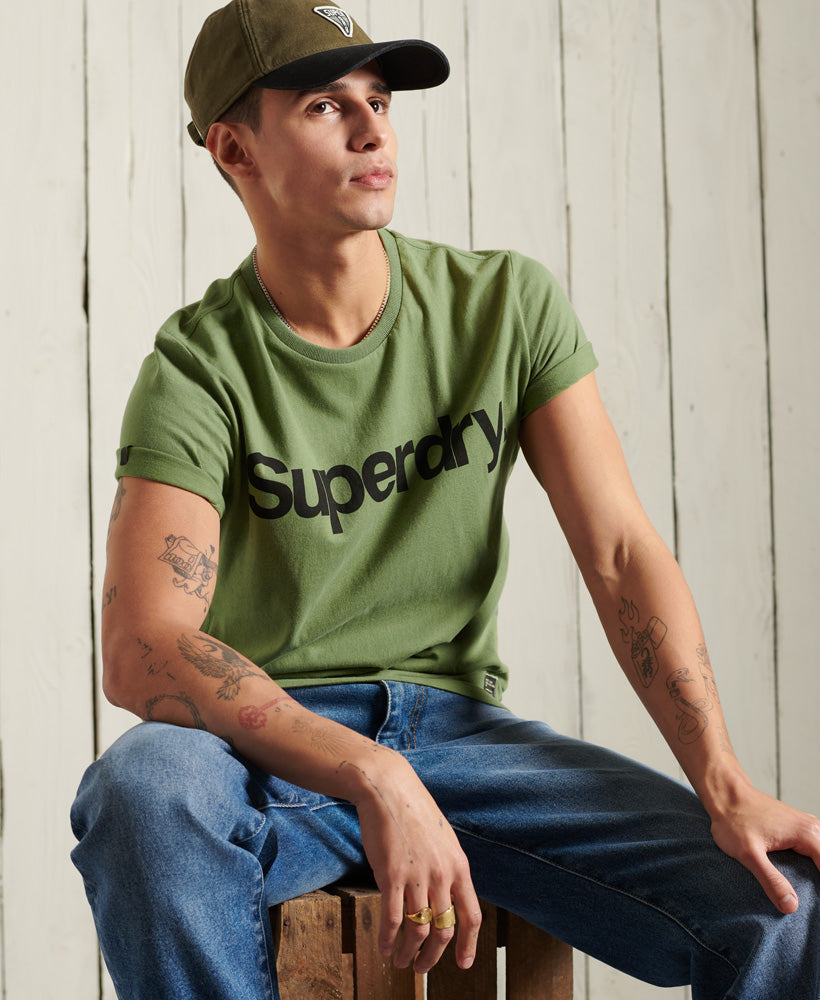 Military Graphic Tee 185 Mens